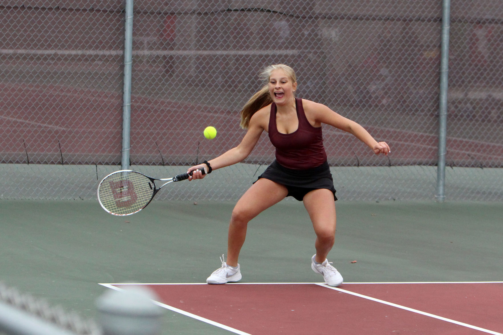 Altoona at Menomonie girls tennis 10-3-19